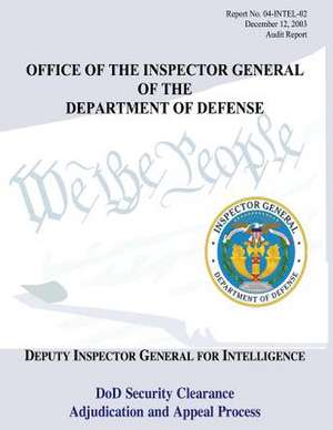 Office OT the Inspector General of the Department of Defense de U. S. Department of Defense