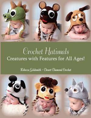 Crochet Hatimals de Rebecca R. Goldsmith