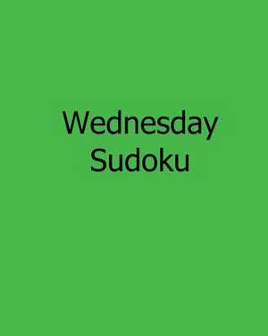 Wednesday Sudoku de Bill Rodgers