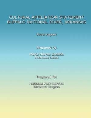 Cultural Affiliation Statement de U. S. Department