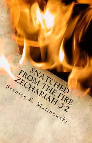 Snatched from the Fire Zechariah 3 de Bernice E. Malinowski