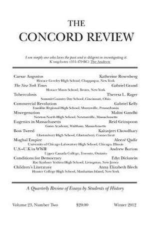 The Concord Review de Will Fitzhugh