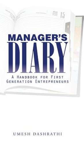 Manager's Diary de Umesh Dashrathi