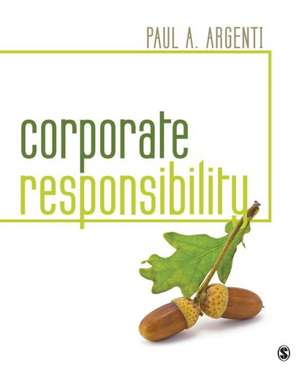 Corporate Responsibility de Paul A. Argenti