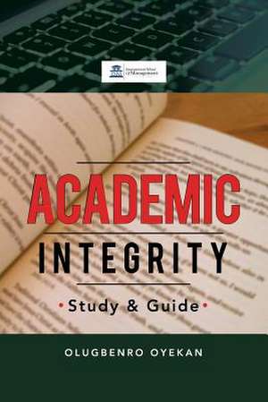 Academic Integrity de Olugbenro Oyekan