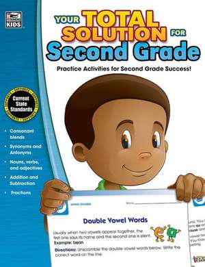 Your Total Solution for Second Grade Workbook de Thinking Kids