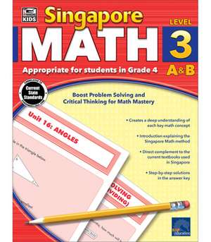 Singapore Math, Grade 4 de Carson-Dellosa Publishing