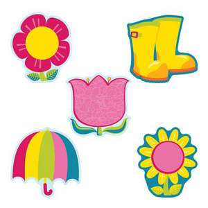 Spring Mix Cut-Outs de Carson-Dellosa Publishing