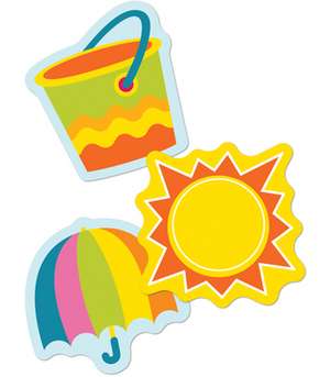 Spring Mix Mini Cut-Outs de Carson-Dellosa Publishing