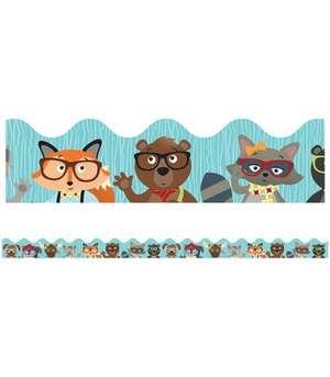 Hipster Pals Scalloped Borders de Carson-Dellosa Publishing