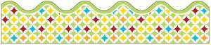 Hipster Stardust Scalloped Borders de Carson-Dellosa Publishing