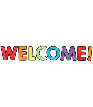 Celebrate Learning Welcome Bulletin Board Set de Carson-Dellosa Publishing