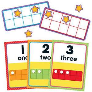 Numbers 0-20 Bulletin Board Set de Carson-Dellosa Publishing