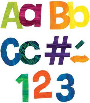 World of Eric Carle(tm) Colorful Tissue Paper Combo Pack EZ Letters de Carson Dellosa Education