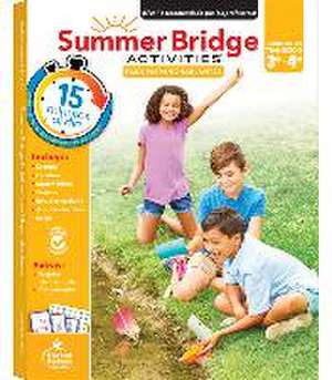 Summer Bridge Activities Spanish 3-4, Grades 3 - 4 de Summer Bridge Activities