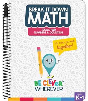 Break It Down Tools for Numbers & Counting Book Reference Book de Carson Dellosa Education