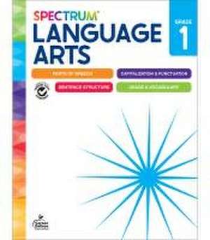 Spectrum Language Arts Workbook, Grade 1 de Spectrum