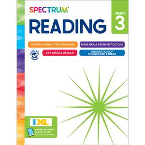 Spectrum Reading Workbook, Grade 3 de Spectrum