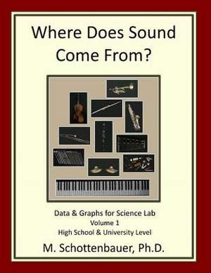 Where Does Sound Come From? Data & Graphs for Science Lab de M. Schottenbauer