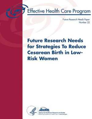 Future Research Needs for Strategies to Reduce Cesarean Birth in Low-Risk Women de U. S. Department of Heal Human Services