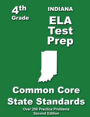 Indiana 4th Grade Ela Test Prep de Teachers' Treasures