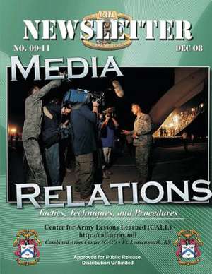 Newsletter Media Relations de Center For Army Lessons Learned