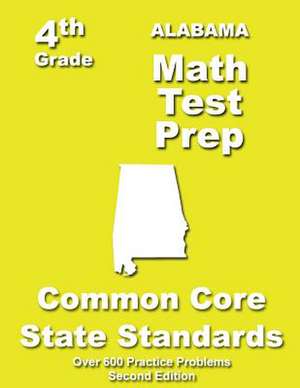 Alabama 4th Grade Math Test Prep de Teachers' Treasures