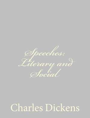 Speeches de Charles Dickens