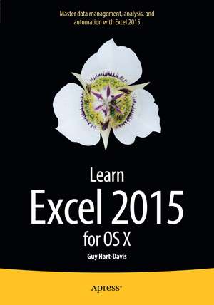 Learn Excel 2016 for OS X de Guy Hart-Davis