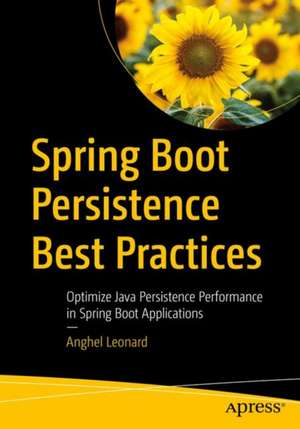 Spring Boot Persistence Best Practices: Optimize Java Persistence Performance in Spring Boot Applications de Anghel Leonard