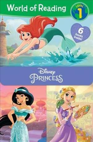 World of Reading Disney Princess Level 1 Boxed Set de Disney Book Group