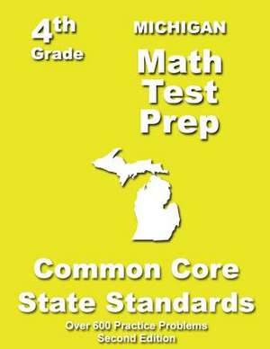 Michigan 4th Grade Math Test Prep de Teachers' Treasures