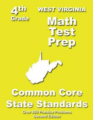 West Virginia 4th Grade Math Test Prep de Teachers' Treasures