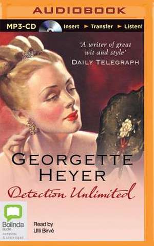 Detection Unlimited de Georgette Heyer