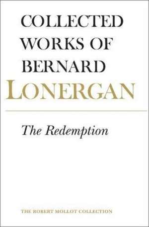 The Redemption de Bernard Lonergan