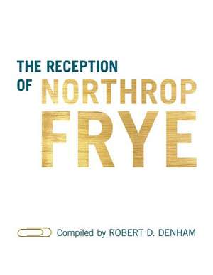 Reception of Northrop Frye