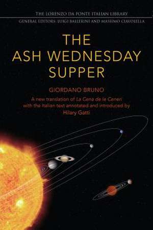 GIORDANO BRUNO THE ASH WEDNESDAY SUPPP de Yuri Andrukhovych