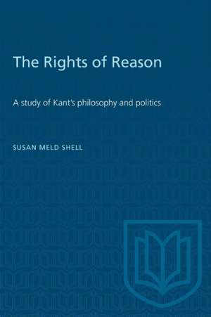 The Rights of Reason de Susan Shell