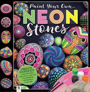 Paint Your Own Neon Stones (Tuck Box) de Hinkler Books