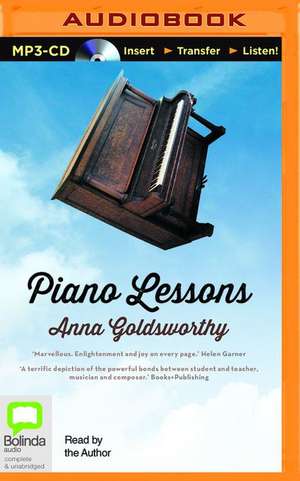 Piano Lessons de Anna Goldsworthy