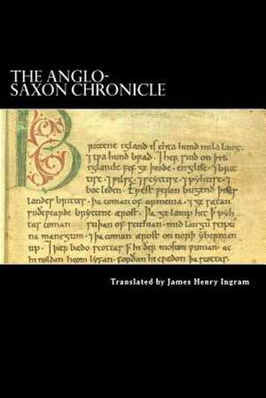 The Anglo-Saxon Chronicle de Anonymous