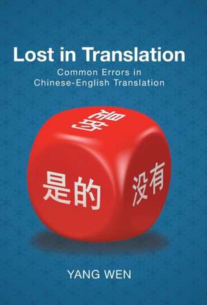 Lost in Translation de Yang Wen