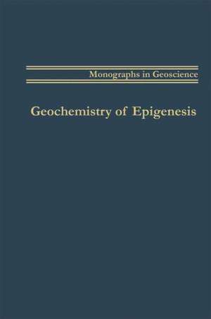 Geochemistry of Epigenesis de A.I. Perelʹman