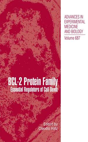 BCL‑2 Protein Family: Essential Regulators of Cell Death de Claudio Hetz