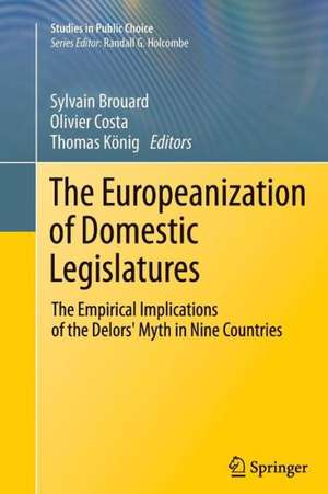 The Europeanization of Domestic Legislatures: The Empirical Implications of the Delors' Myth in Nine Countries de Sylvain Brouard