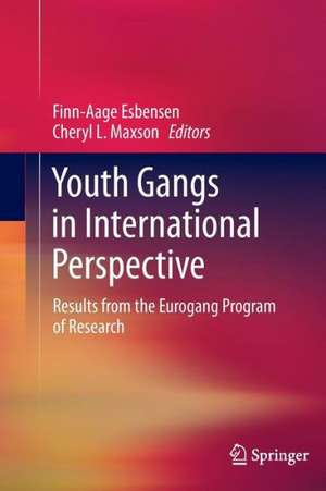 Youth Gangs in International Perspective: Results from the Eurogang Program of Research de Finn-Aage Esbensen