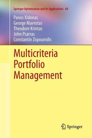 Multicriteria Portfolio Management de Panos Xidonas