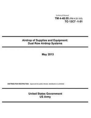 Technical Manual TM 4-48.05 (FM 4-20.105) to 13c7-1-51 Airdrop of Supplies and Equipment de United States Government Us Army