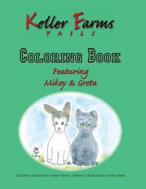 Keller Farms Tails Coloring Book de Finley Keller