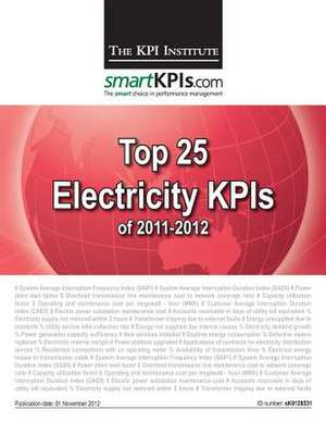 Top 25 Electricity Kpis of 2011-2012 de The Kpi Institute